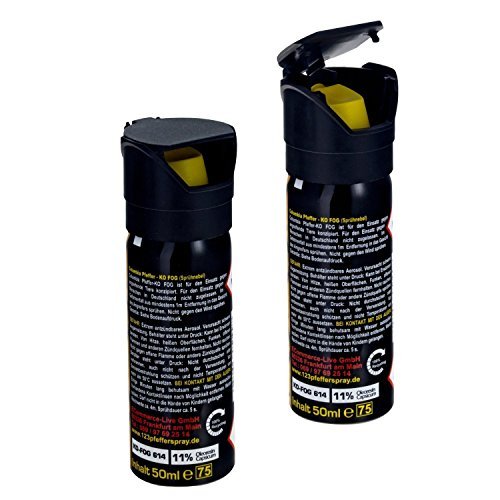 Pfefferspray KO Fog Panikverschluss PfeffersprayABC